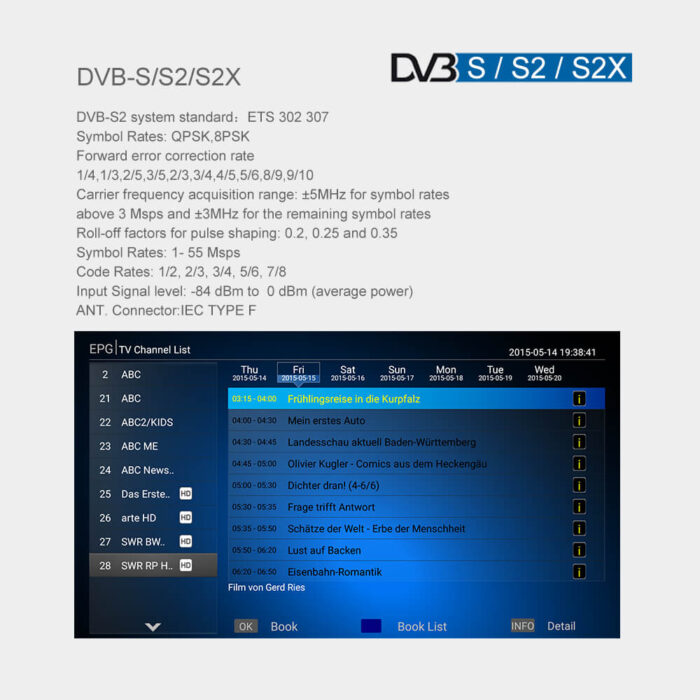 android dvb s2