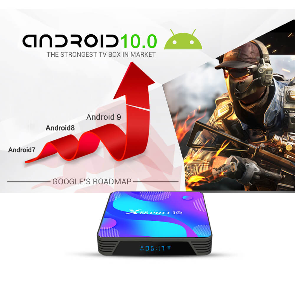 android 10 tv box