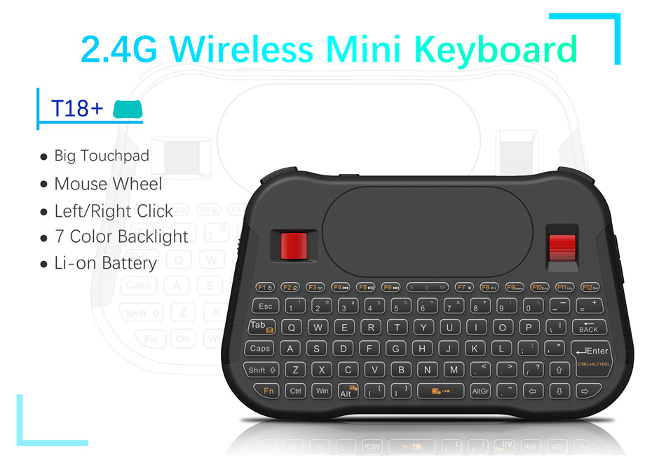 wireless touch keyboard