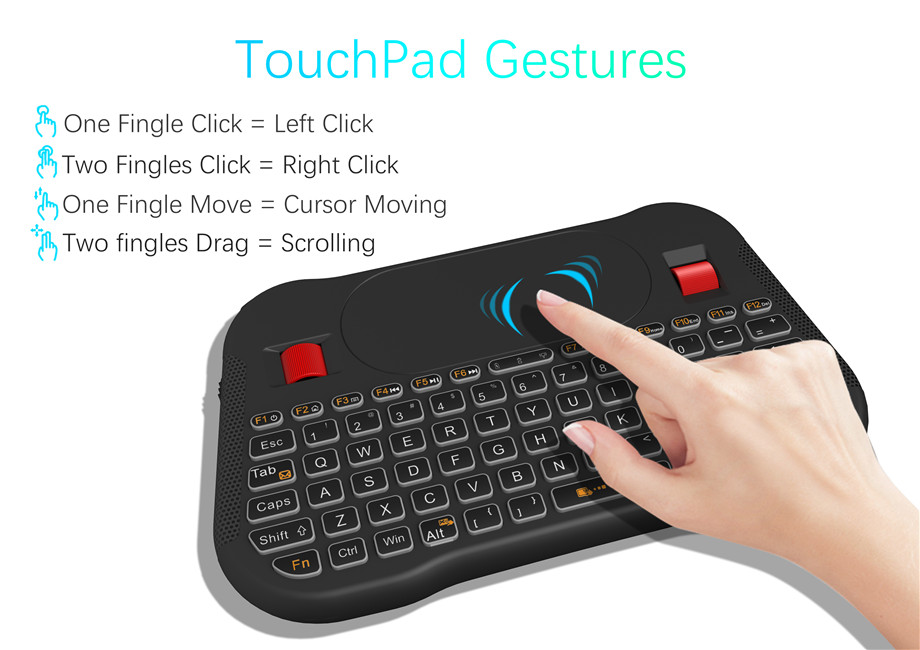 wireless keyboard for android tv box