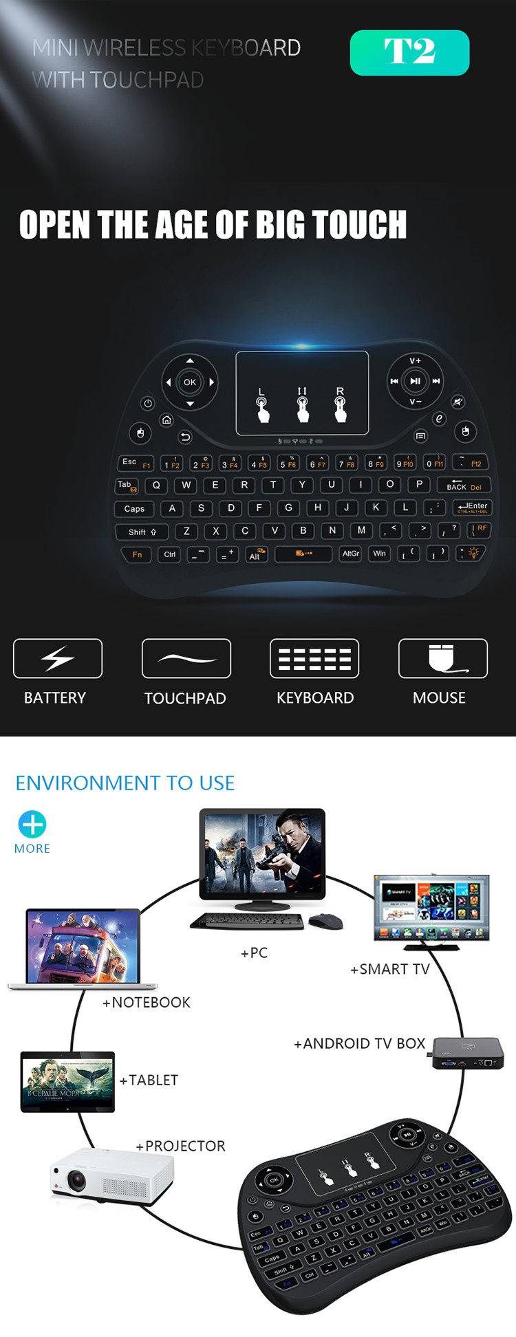 T2 Wireless Keyboard (1)