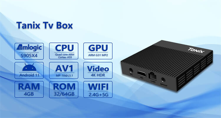 s905x4 tv box