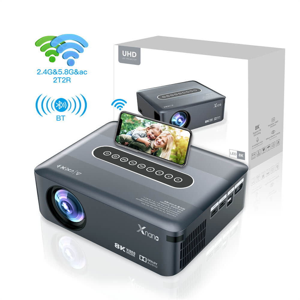 wifi mini projector with speakers for android mobile phones