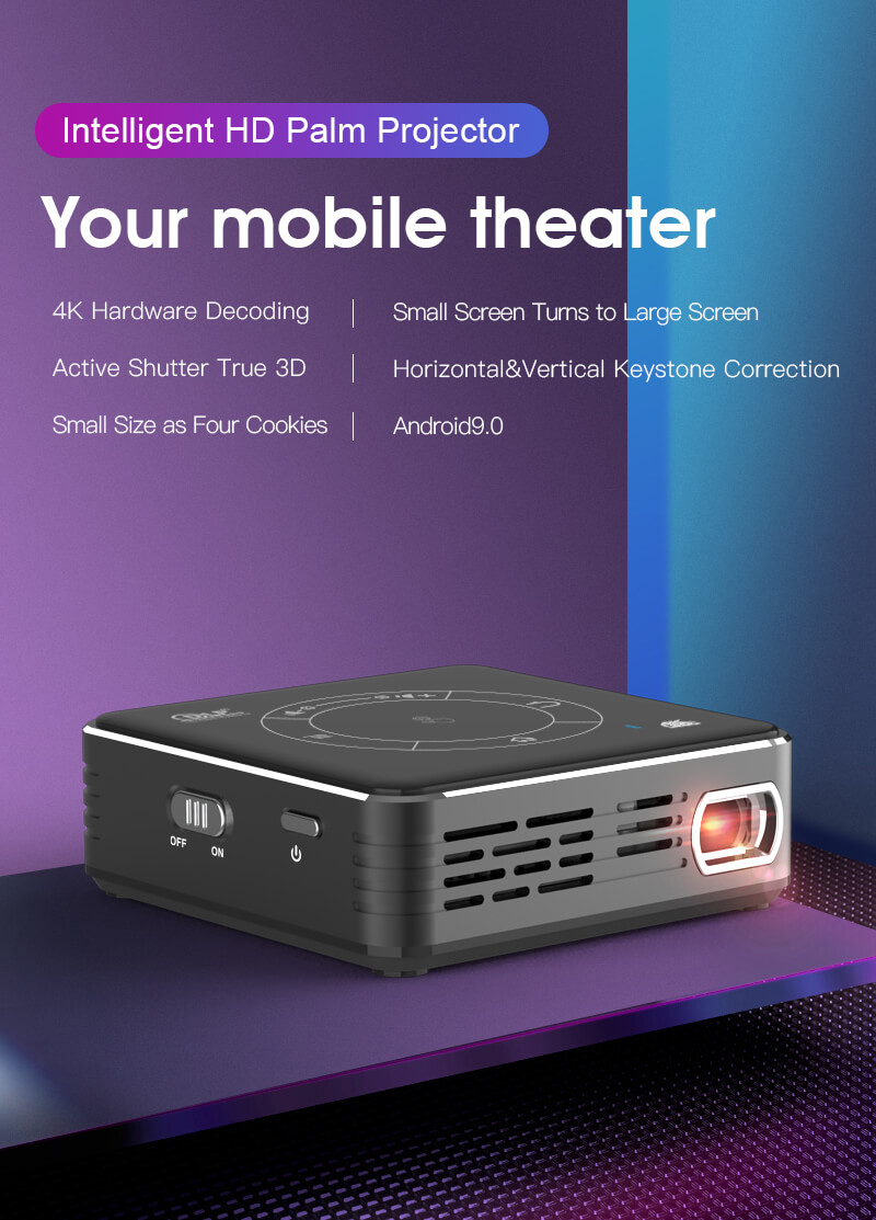 3d 4k projector