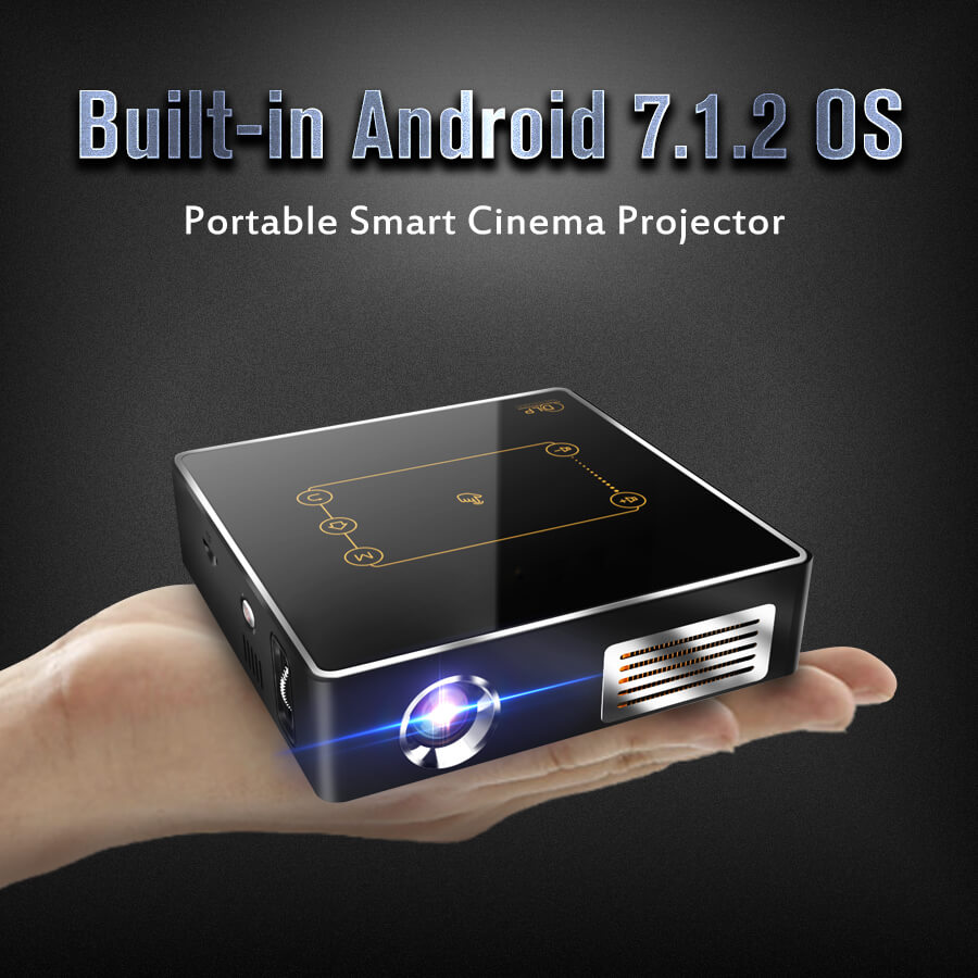 mobile mini dlp projector for home theater