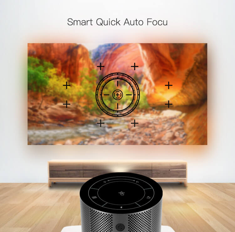 automatic focus 3d dlp projector