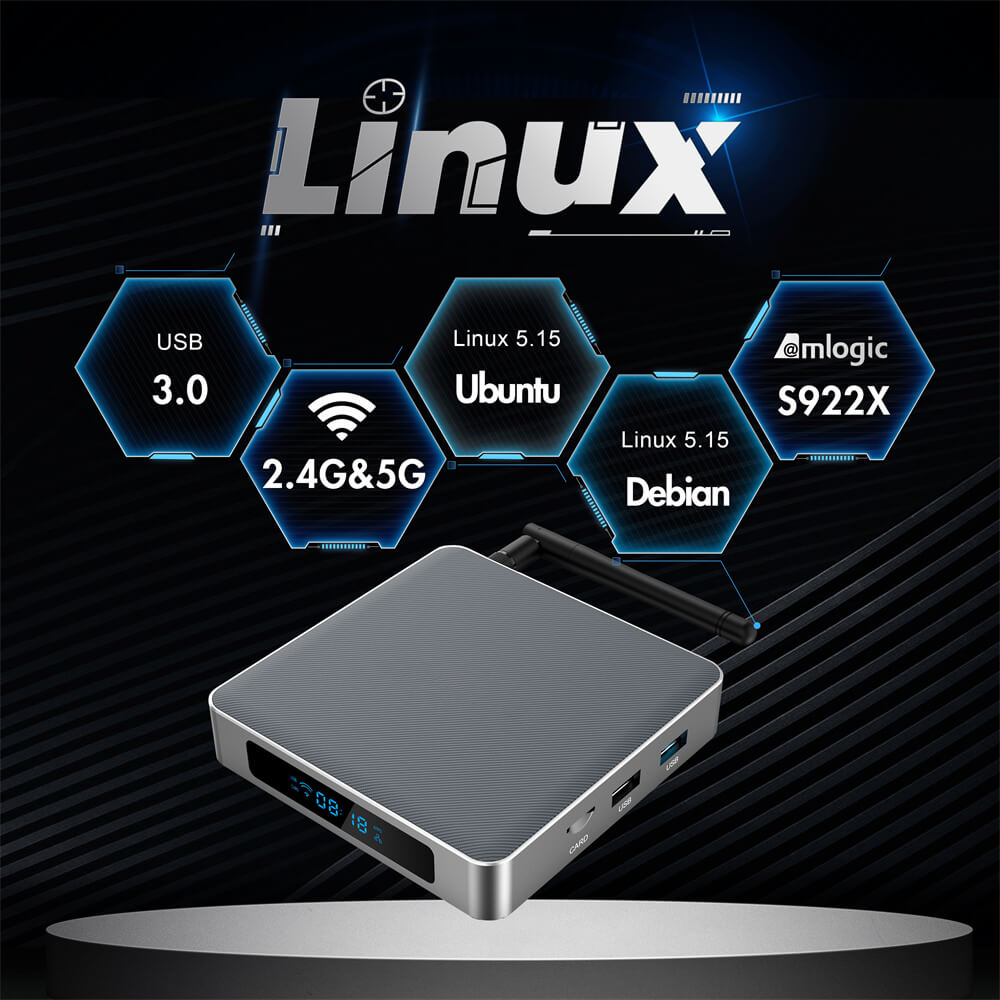 amlogic s922x linux tv box