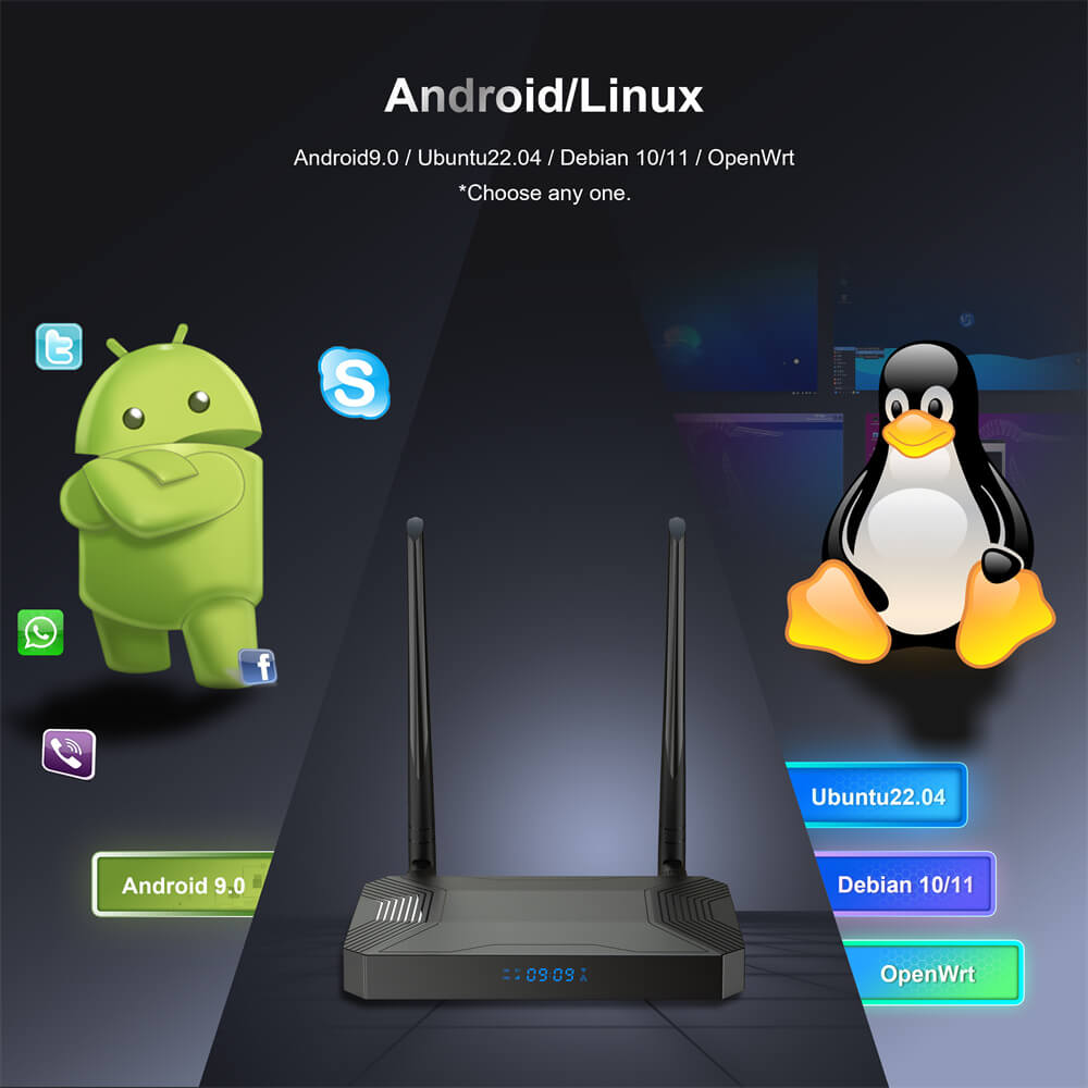 4g lte linux tv box